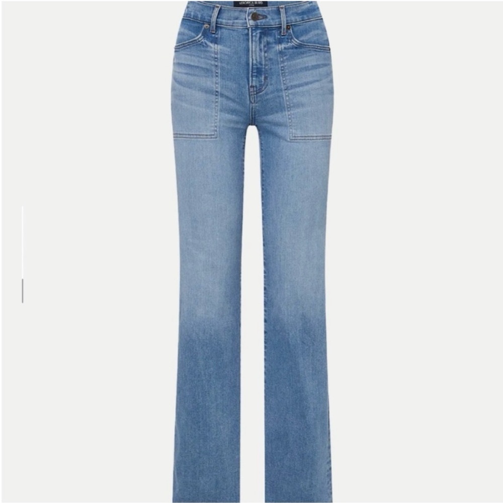 Veronica Beard Crosbie Wide Leg High Rise
